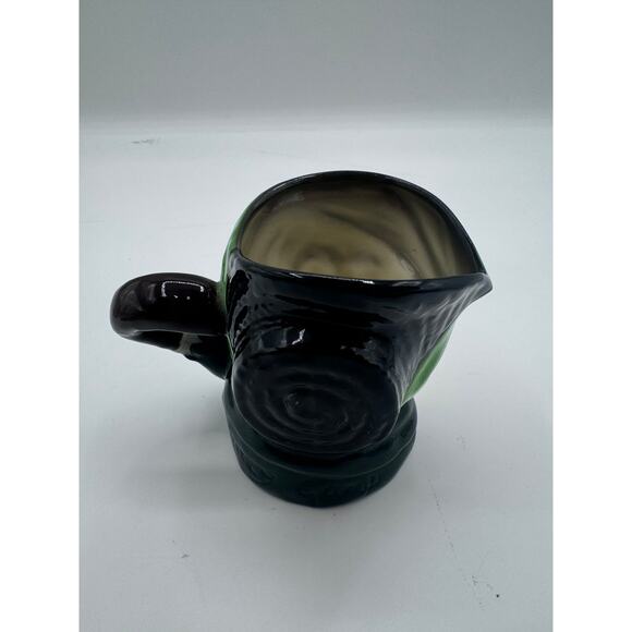 Royal Doulton Sairey Gamp Large Green Brown Porcelain Toby Character Jug 5.5"h - Picture 5 of 7